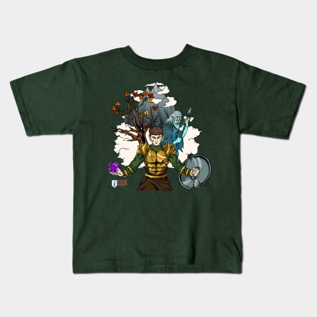 Filnyr, Paresseux, and the Mountain Kids T-Shirt by dungeondads